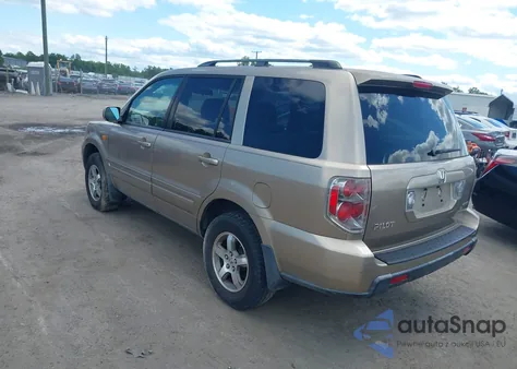 2006 Honda Pilot Ex из США, поврежденный, VIN 5FNYF18446B006554